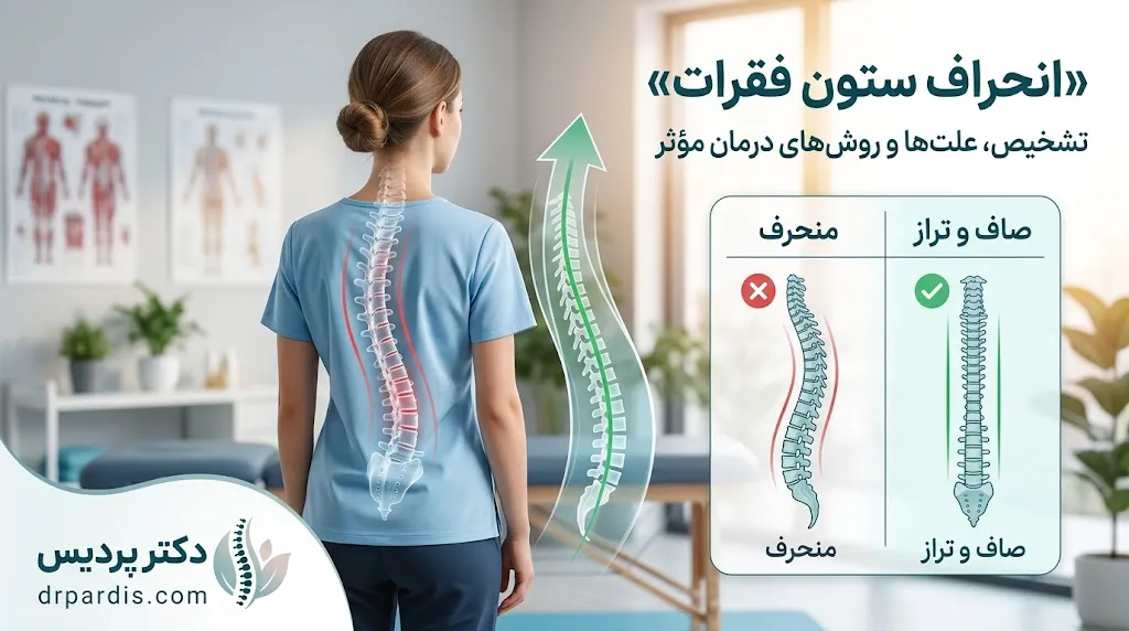 علائم انحراف ستون فقرات