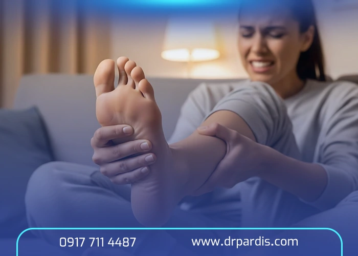 تزريق ژل خار پاشنه