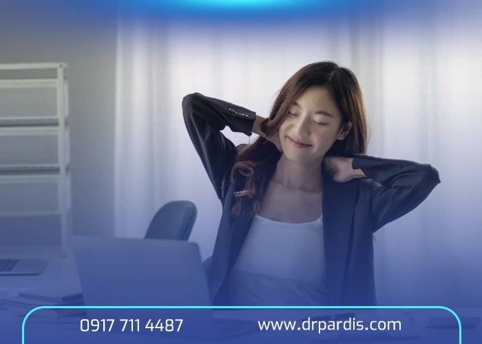 قوز شانه در اثر کار با کامپیوتر