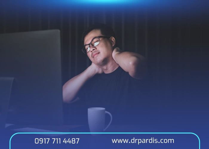 قوز شانه در اثر کار با کامپیوتر